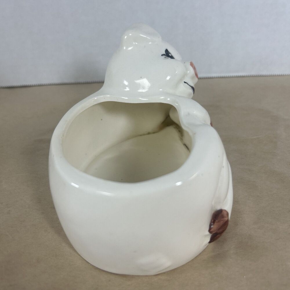 Retro Ceramic Pig Sponge Holder for Kitchen Sink Vintage Piggy Grannycore - Picture 13 of 15
